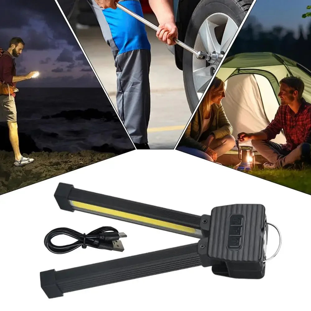 7-speed dimming flash Gym Lamp for Posing Portable Magnet LED Posing Lamp with Hanging Hook Selfie Light with 180 Degree Folding