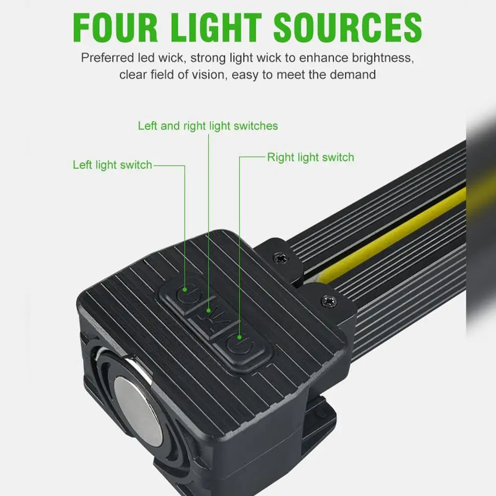 7-speed dimming flash Gym Lamp for Posing Portable Magnet LED Posing Lamp with Hanging Hook Selfie Light with 180 Degree Folding